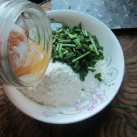 韭菜鸡蛋煎饼