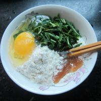 韭菜鸡蛋煎饼