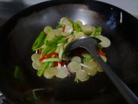 青蒜炒豆饼