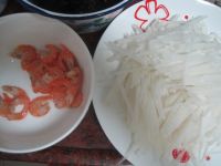 虾米炒白萝卜丝