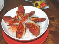 腊肉蒸萝卜丝