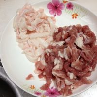 豆瓣酱青椒肉丝