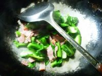 培根炒菜心