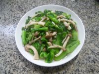 蟹味菇炒菜心