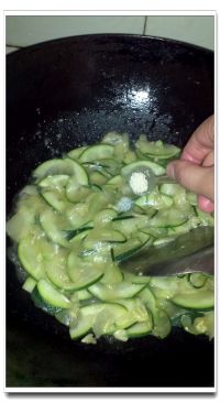清炒南瓜片