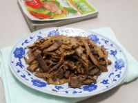 干笋尖炒猪肉