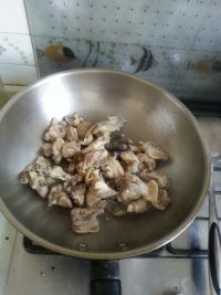 白菜炖鸡块