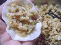 圆白菜杏鲍菇饺子