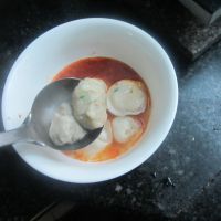肉丸馄饨汤