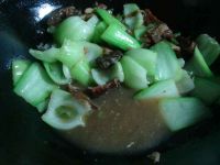 咸鱼烧油菜