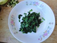 菠菜香肉粥