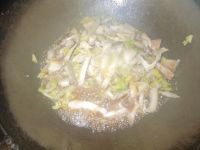 娃娃菜炒平菇