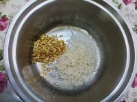 白米麦片粥