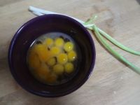 鹌鹑蛋心形饼