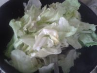 炒包心生菜