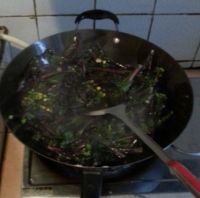 清炒红油菜