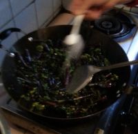 清炒红油菜