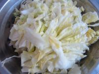 榨菜里脊炒包菜