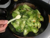 蚝油炒油菜