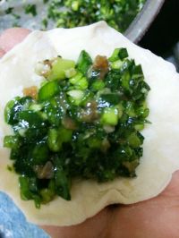 韭菜大肉水饺