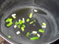 菠菜烩鸡肉丸子