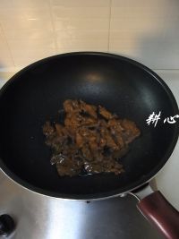 菱角米炒肉片