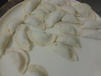 煎萝卜韭菜饺子
