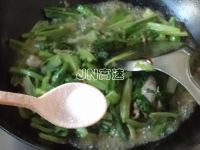 油麦菜炒肉片