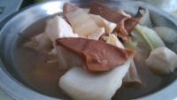 鱿鱼白菜炖豆腐
