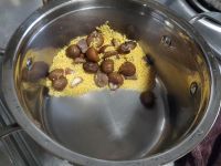 栗子小米粥