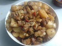 土豆红烧肉