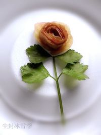 苹果装饰花