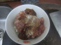 橄菜肉未蒸豆腐