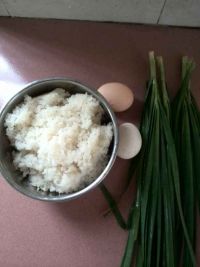 韭菜鸡蛋炒饭