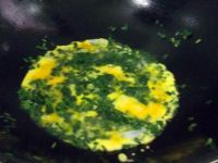 韭菜蛋拌面