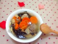 胡萝卜菜干汤