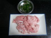 滑炒肉片