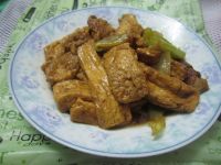 五香卤豆干