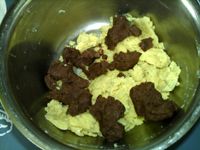 可可大理石纹饼干