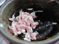 五花肉炒芸豆
