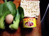 青菜鸡蛋面