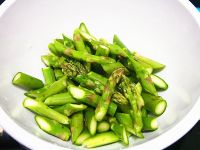 芦笋炒鲍鱼片