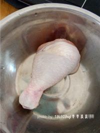 蒜泥烤鸡腿