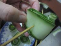 酱烧黄瓜卷