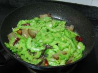 苦瓜炒腊肉