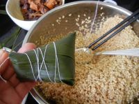 五香鲜肉粽