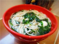 野韭菜面条汤