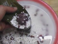 红豆沙糯米粽