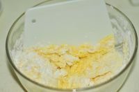 双色小菊花饼干