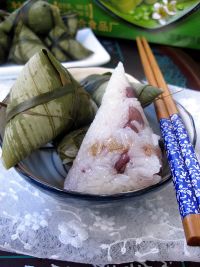 蜜豆粽